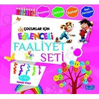 Eğlenceli Faaliyet Seti Pembe Kitap – 4 Yaş Üzeri - Kolektif - Parıltı Yayınları