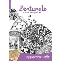 Zentangle - Sanat Terapisi - Anya Lothrop - Martı Yayınları