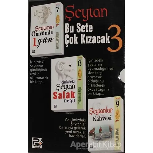 Şeytan Bu Sete Çok Kızacak 3 - Feyzullah Birışık - Karınca & Polen Yayınları