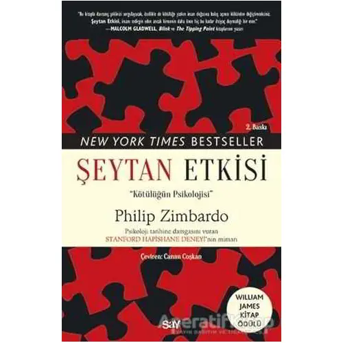 Şeytan Etkisi - Philip George Zimbardo - Say Yayınları