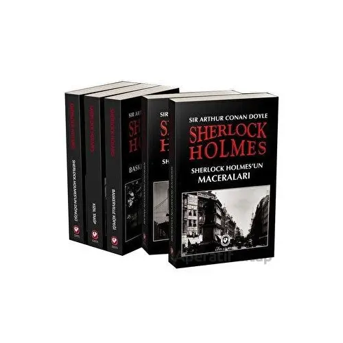 Sherlock Holmes Seti 5 Kitap - Sir Arthur Conan Doyle - Cem Yayınevi