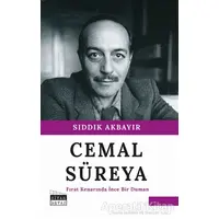 Cemal Süreya - Fırat Kenarında İnce Bir Duman - Sıddık Akbayır - Siyah Beyaz Yayınları