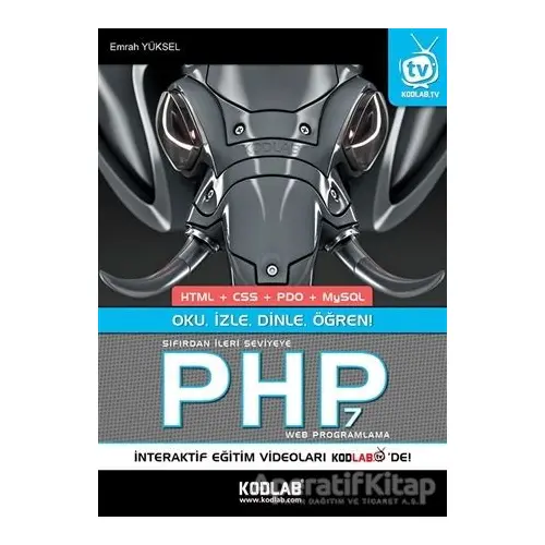 Sıfırdan İleri Seviyeye PHP Web Programlama - Emrah Yüksel - Kodlab Yayın Dağıtım