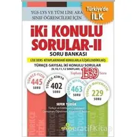 İki Konulu Sorular - 2 Soru Bankası - Sefer Yürük - Ensar Neşriyat