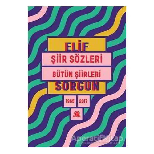 Şiir Sözleri - Elif Sorgun - Artshop Yayıncılık