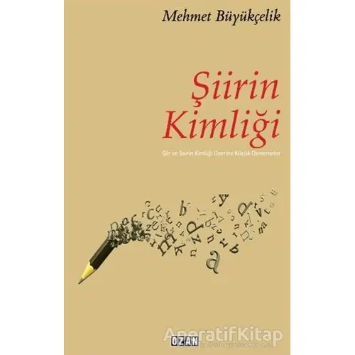 Şiirin Kimliği - Mehmet Büyükçelik - Ozan Yayıncılık