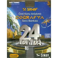 Sınav 10.Sınıf 24 Adımda Coğrafya Soru Bankası