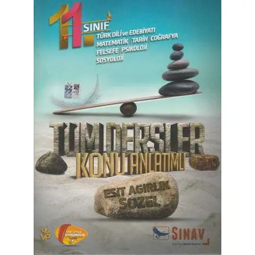 Sınav 11.Sınıf Tüm Dersler Konu Anlatımlı Eşit Ağırlık Sözel