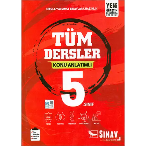 Sınav 5.Sınıf Tüm Dersler Konu Anlatımlı