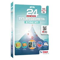 Sınav YKS TYT AYT Geometri 24 Adımda Bitirme Seti