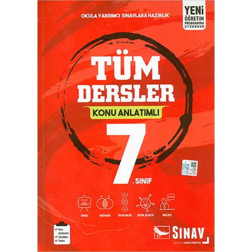 Sınav 7.Sınıf Tüm Dersler Konu Anlatımlı