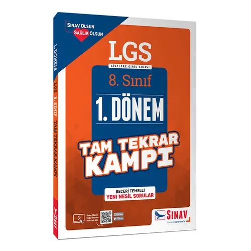 Sınav 8.Sınıf LGS 1.Dönem Çözümlü Tam Tekrar Kampı