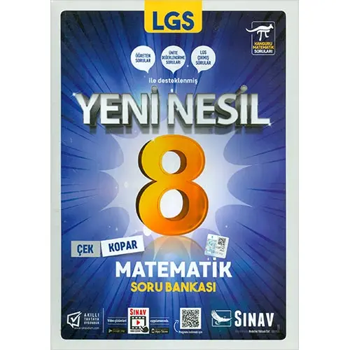 Sınav LGS 8.Sınıf Matematik Soru Bankası