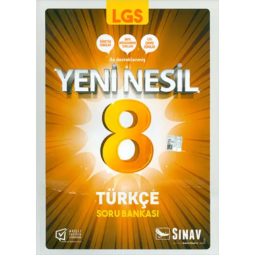 Sınav LGS Yeni Nesil 8.Sınıf Türkçe Soru Bankası