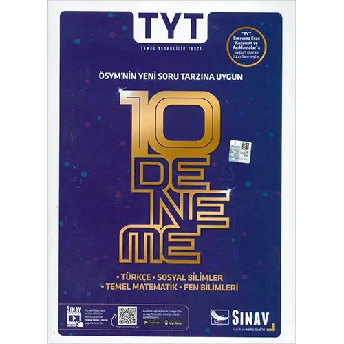 Sınav TYT 10 Deneme