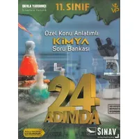 Sınav 11.Sınıf 24 Adımda Kimya Soru Bankası