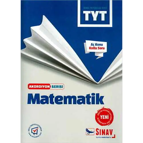 Sınav TYT Matematik Aç Konu Katla Soru Akordiyon Serisi