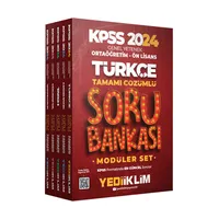 Yediiklim 2024 KPSS Ortaöğretim Ön Lisans Modüler Soru Bankası