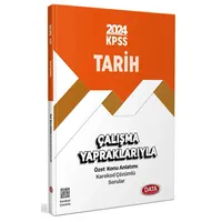 2024 KPSS Çalışma Yapraklarıyla Tarih Data Yayınları