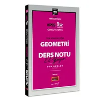 Yargı 2022 KPSS Lisans Genel Yetenek Tüm Adaylar İçin Yargıç Serisi Geometri El Yazısı Ders Notu