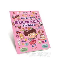 Benim İlk Bulmaca Kitabım - Pembe (Kalem Hediyeli) - Kolektif - Yumurcak Yayınları