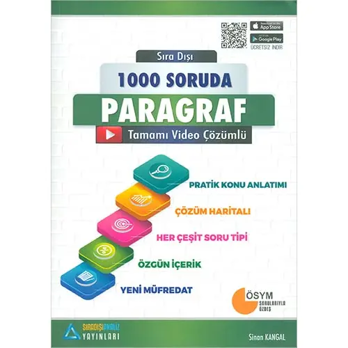 Sıra Dışı 1000 Soruda Paragraf Tamamı Video Çözümlü