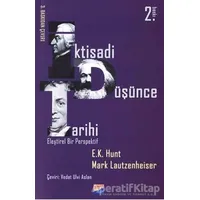 İktisadi Düşünce Tarihi - E. K. Hunt - Siyasal Kitabevi