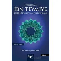 Şeyhülislam İbn Teymiye - Süleyman Uludağ - Harf Eğitim Yayıncılık