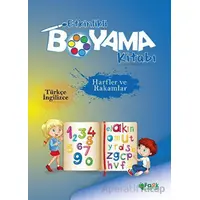 Etkinlikli Boyama Kitabı Harfler ve Rakamlar - Kolektif - Fark Yayınları