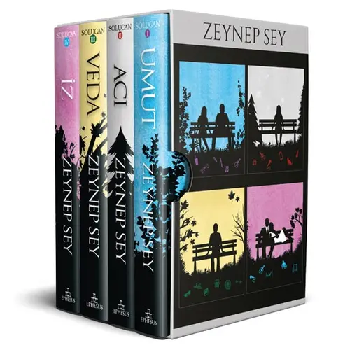 Solucan Serisi Set (4 Kitap) - Zeynep Sey - Ephesus Yayınları