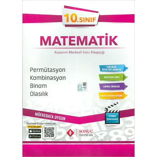 Sonuç 10.Sınıf Matematik Permütasyon Kombinasyon Binom Olasılık