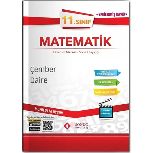 Sonuç 11. Sınıf Matematik Çember ve Daire Soru Bankası