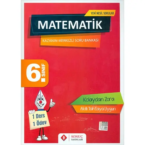 Sonuç 6.Sınıf Matematik Kazanım Merkezli Soru Bankası