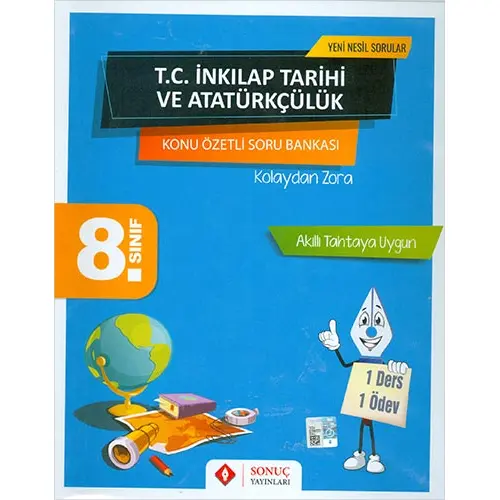 Sonuç 8.Sınıf İnkılap Tarihi Konu Özetli Soru Bankası