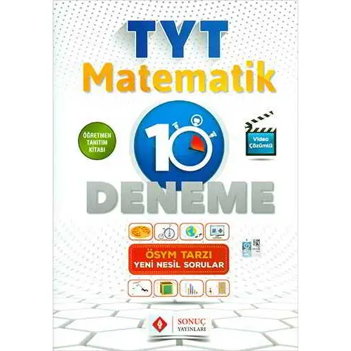 Sonuç TYT Matematik Tamamı Çözümlü 10 Deneme