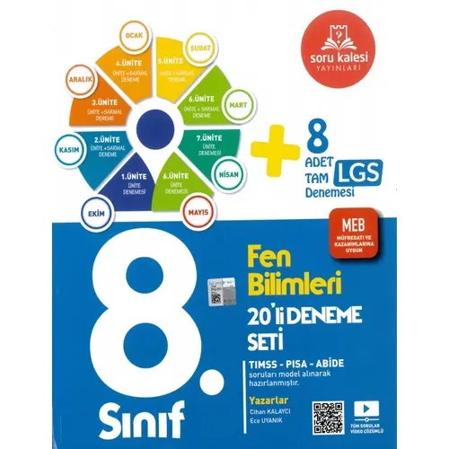 Soru Kalesi 8. Sınıf Fen Bilimleri 20’li Deneme Seti