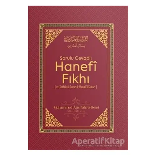 Sorulu Cevaplı Hanefi Fıkhı - İmam Kuduri - Semerkand Yayınları