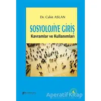 Sosyolojiye Giriş - Cahit Aslan - Karahan Kitabevi