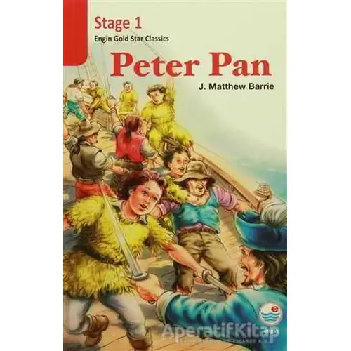 Peter Pan (Cdli) - Stage 1 - James Matthew Barrie - Engin Yayınevi