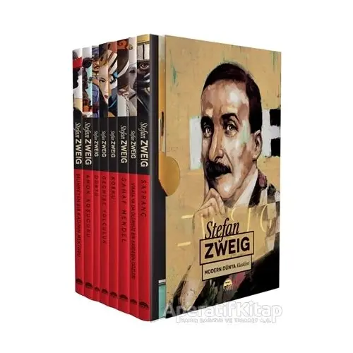 Stefan Zweig (8 Kitap Takım) - Stefan Zweig - Martı Yayınları