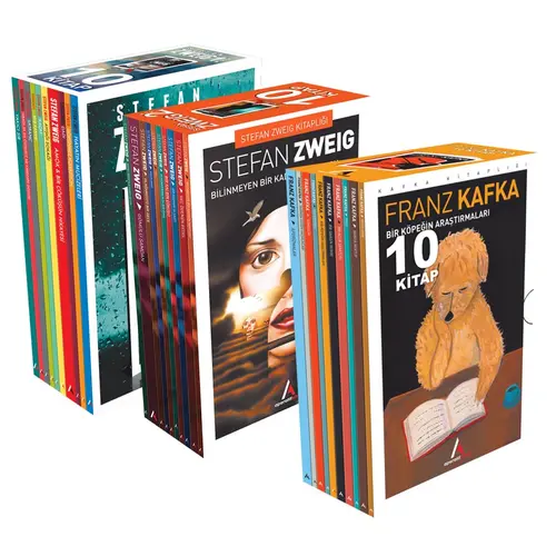 Stefan Zweig Serisi 1-2 ve Franz Kafka 30 Kitap Aperatif Kitap Yayınları