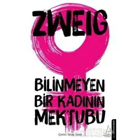 Bilinmeyen Bir Kadının Mektubu - Stefan Zweig - Destek Yayınları