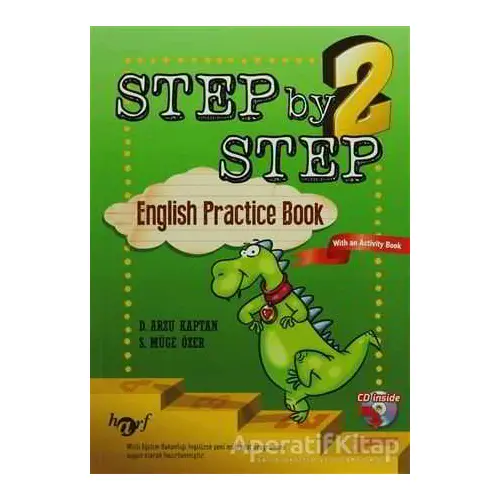 Step by Step 2: English Pratice Book (CDli) - Arzu Kaptan - Harf Eğitim Yayıncılık