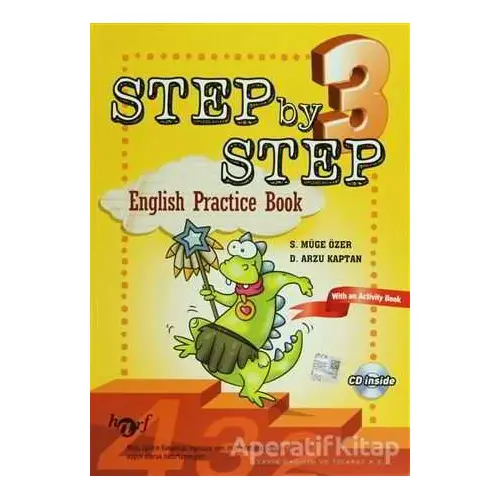 Step by Step 3: English Pratice Book (CDli) - D. Arzu Kaptan - Harf Eğitim Yayıncılık