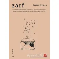 Zarf - Haydar Ergülen - Kırmızı Kedi Yayınevi