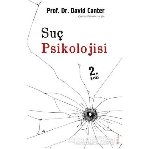 Suç Psikolojisi - David Canter - Sola Unitas