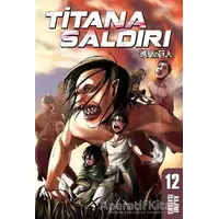 Titana Saldırı 12 - Hajime İsayama - Gerekli Şeyler Yayıncılık