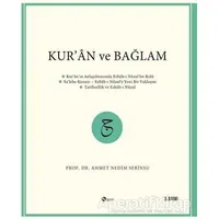 Kur’an ve Bağlam - Ahmet Nedim Serinsu - Şule Yayınları