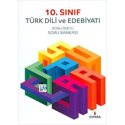 Supara 10.Sınıf Türk Dili ve Edebiyatı Konu Özetli Soru Bankası