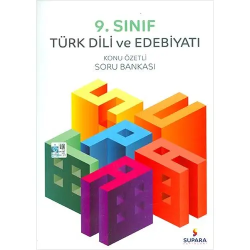 Supara 9.Sınıf Türk Dili ve Edebiyatı Konu Özetli Soru Bankası